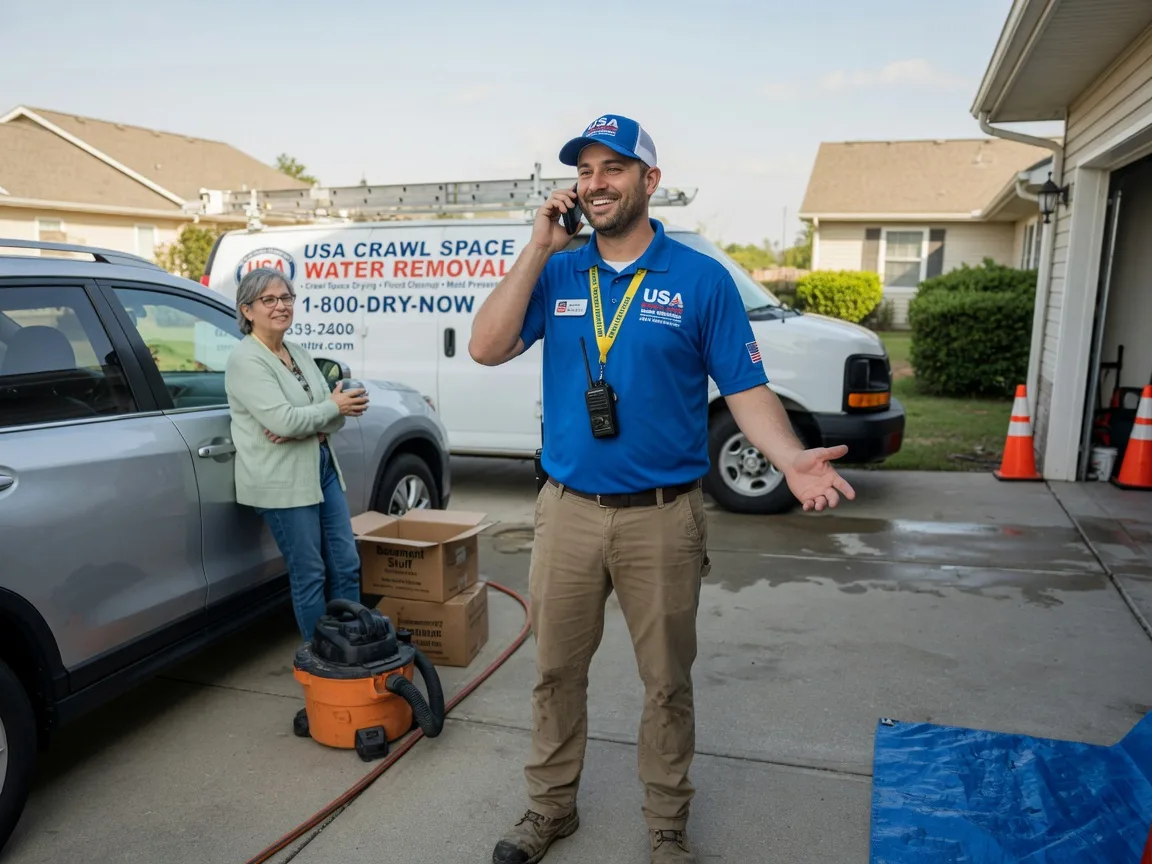 Crawl Space Water Removal Arlington, NE FAQs